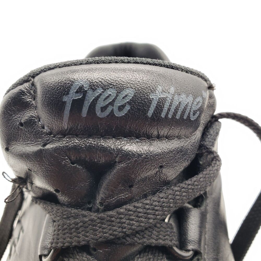 SAS Free Time Shoes Womens 9 W Wide Black Nubuck Leather Lace Up Walking Sneaker - Picture 8 of 10